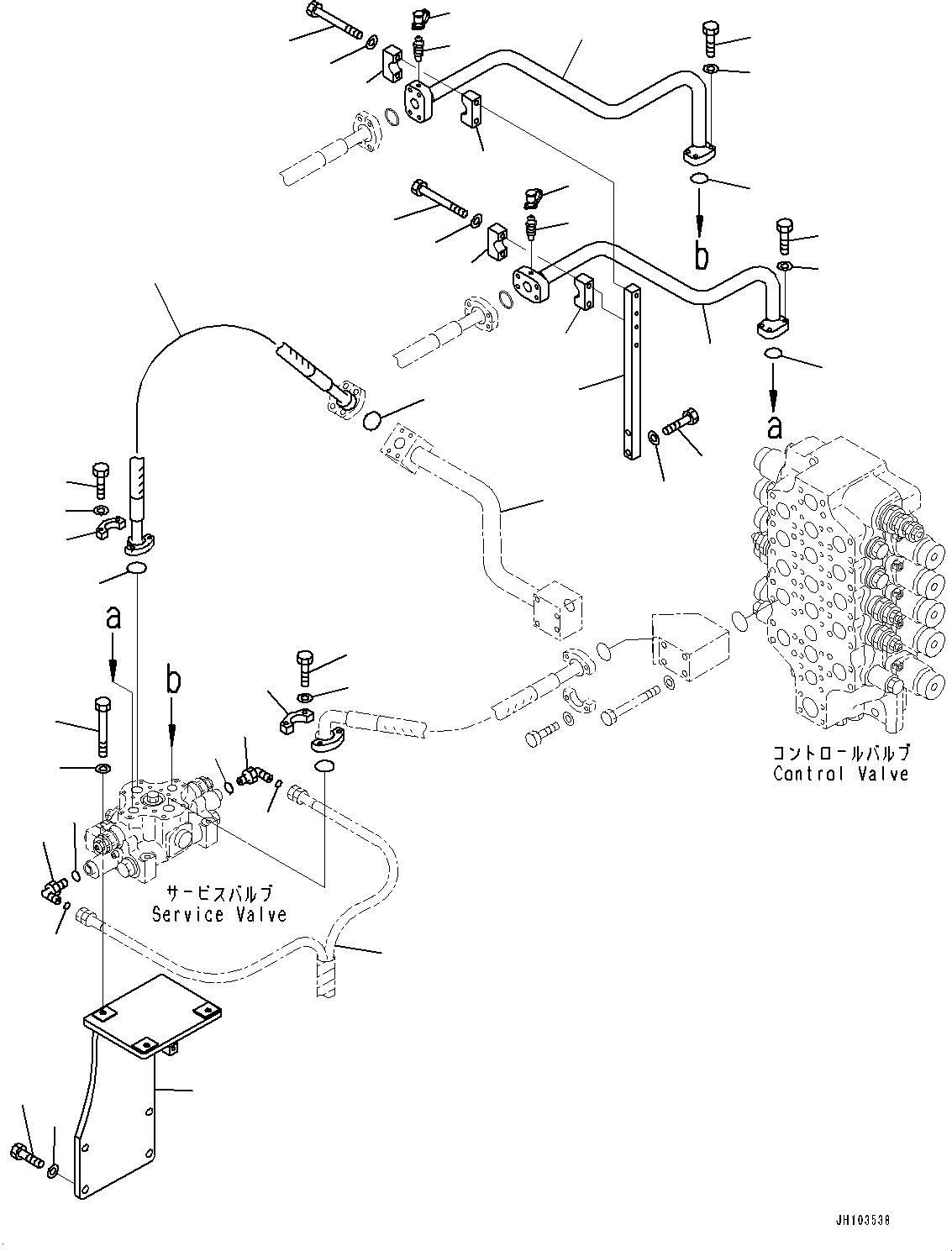 Трубка 209-62-43471 KOMATSU