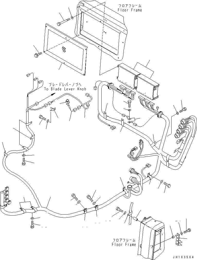 Жгут проводов 17M-06-49871 KOMATSU