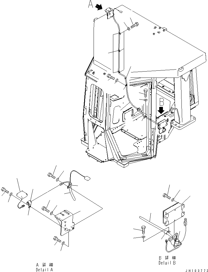 Жгут проводов 17M-06-41692 KOMATSU
