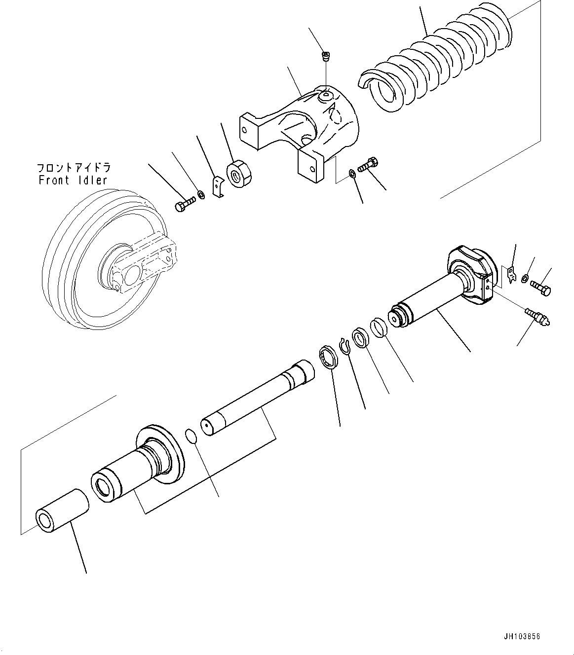 Cushion Assembly 207-30-00471 KOMATSU