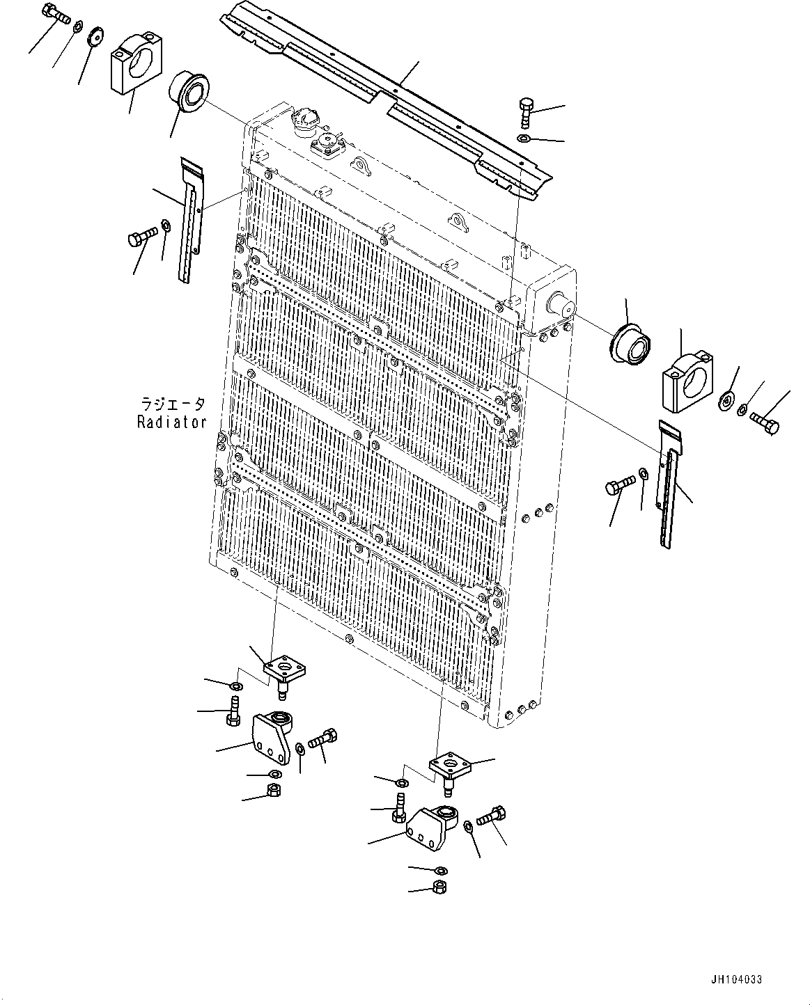 Isolator Assembly 198-03-86701 KOMATSU