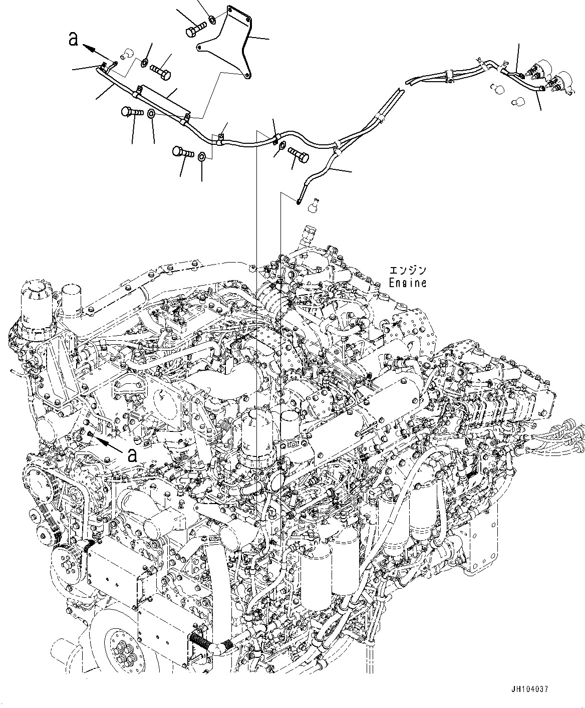 Жгут проводов 198-06-85631 KOMATSU