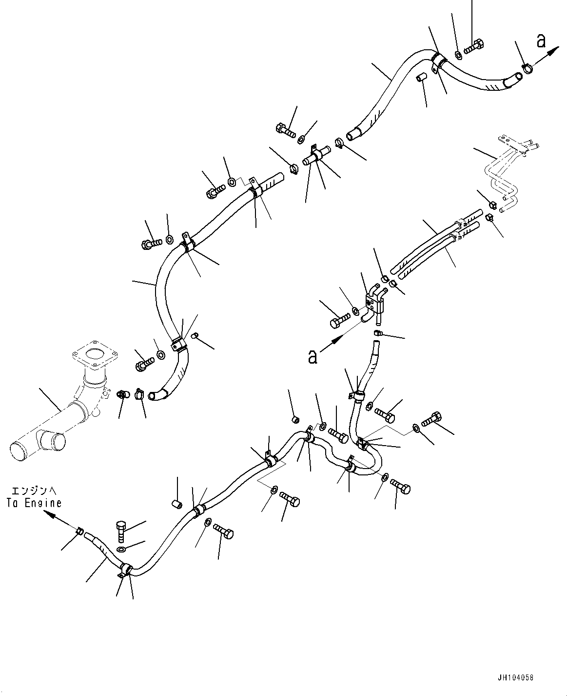 Соединение 195-979-2261 KOMATSU