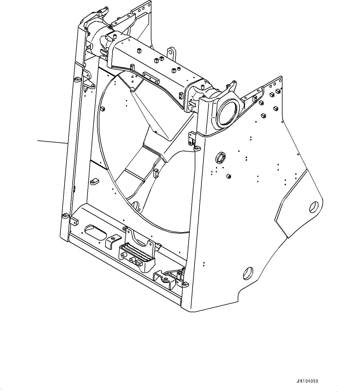 Ограждение 198-54-87512 KOMATSU
