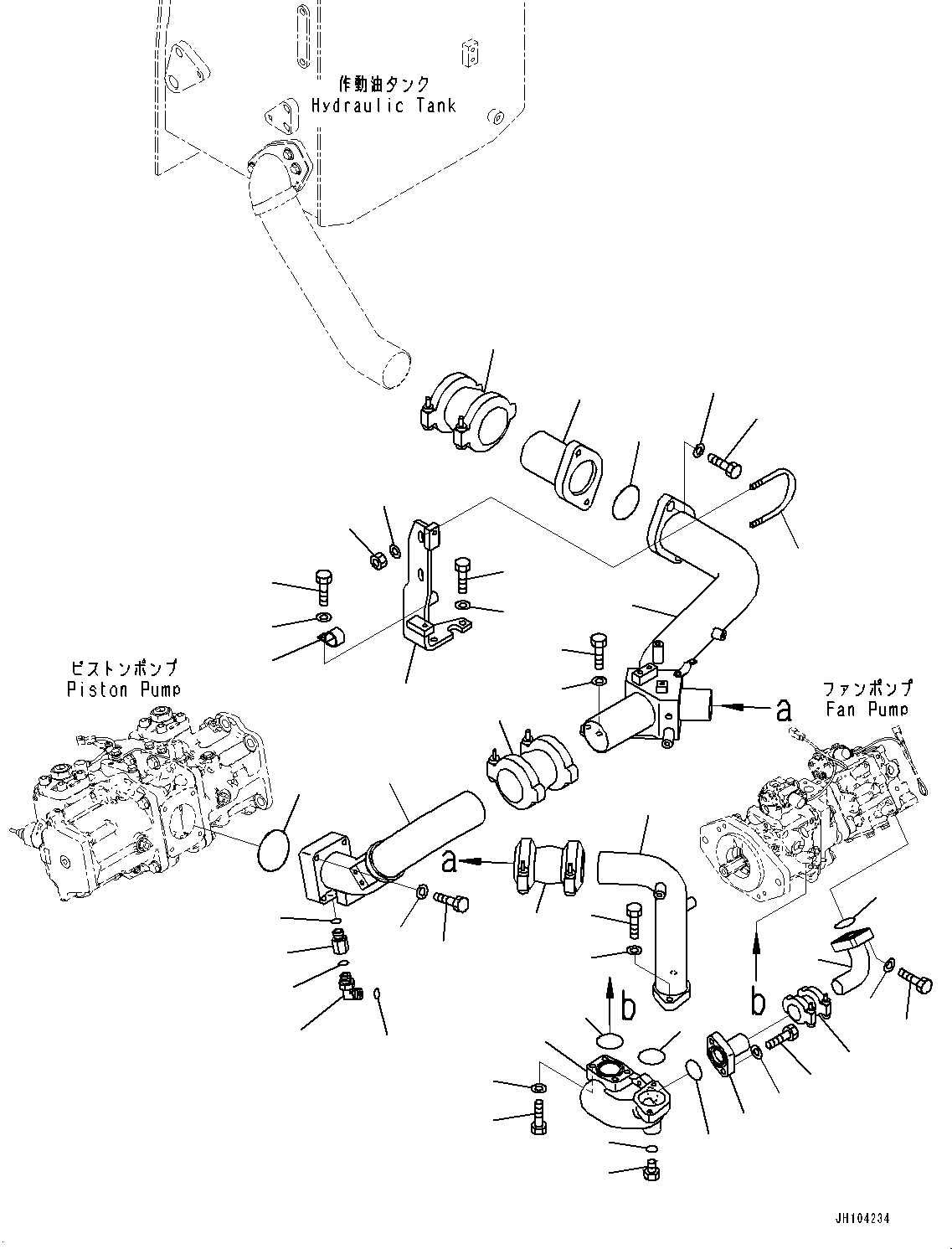 Угольник 198-60-85181 KOMATSU