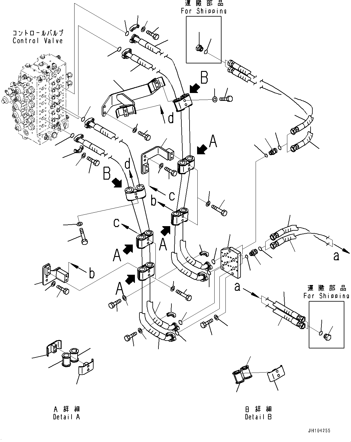 Шланг 198-61-85751 KOMATSU