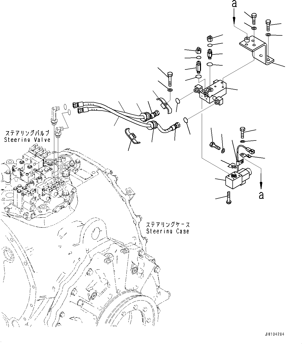 Шланг 198-78-61661 KOMATSU