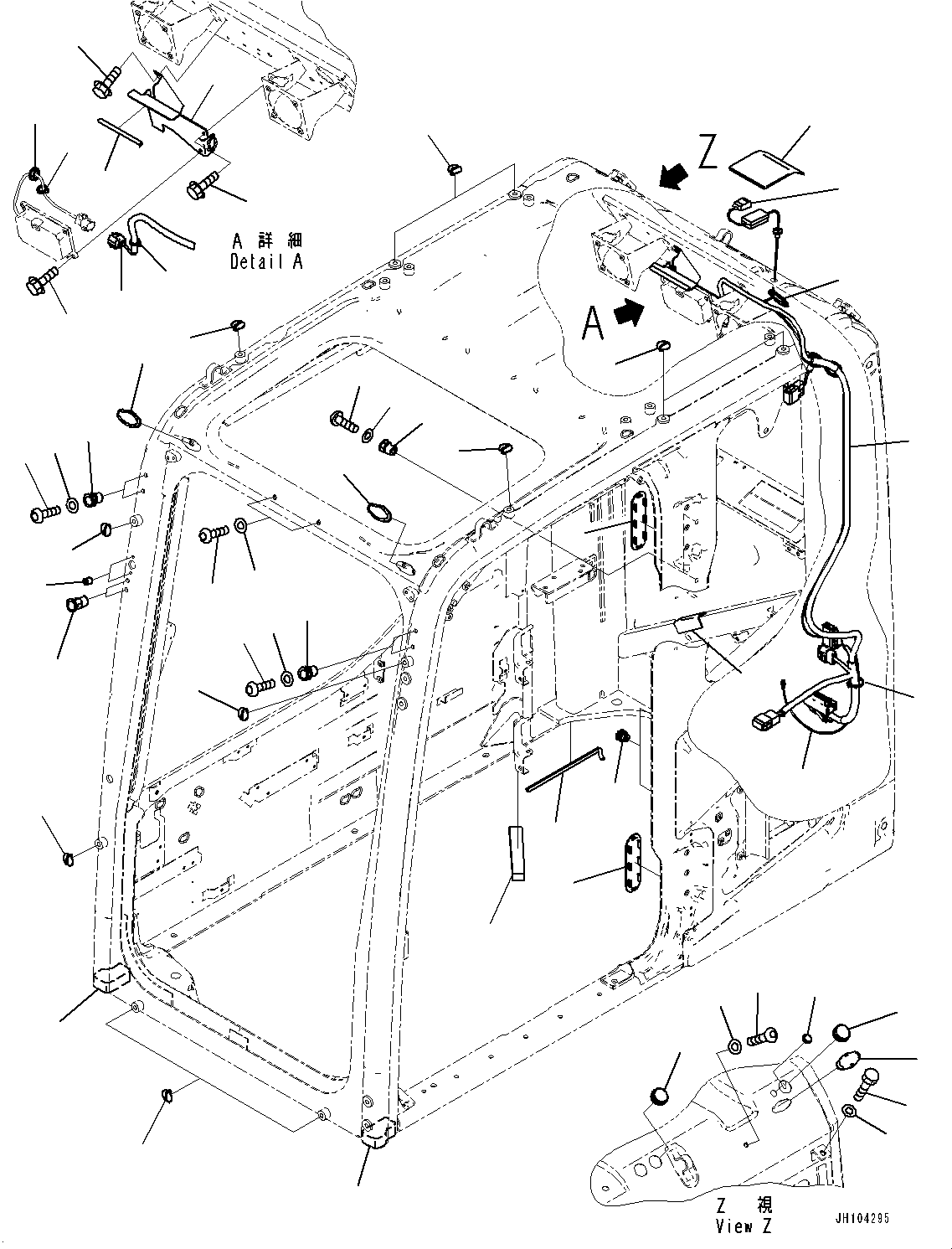 Жгут проводов 2A5-06-28251 KOMATSU