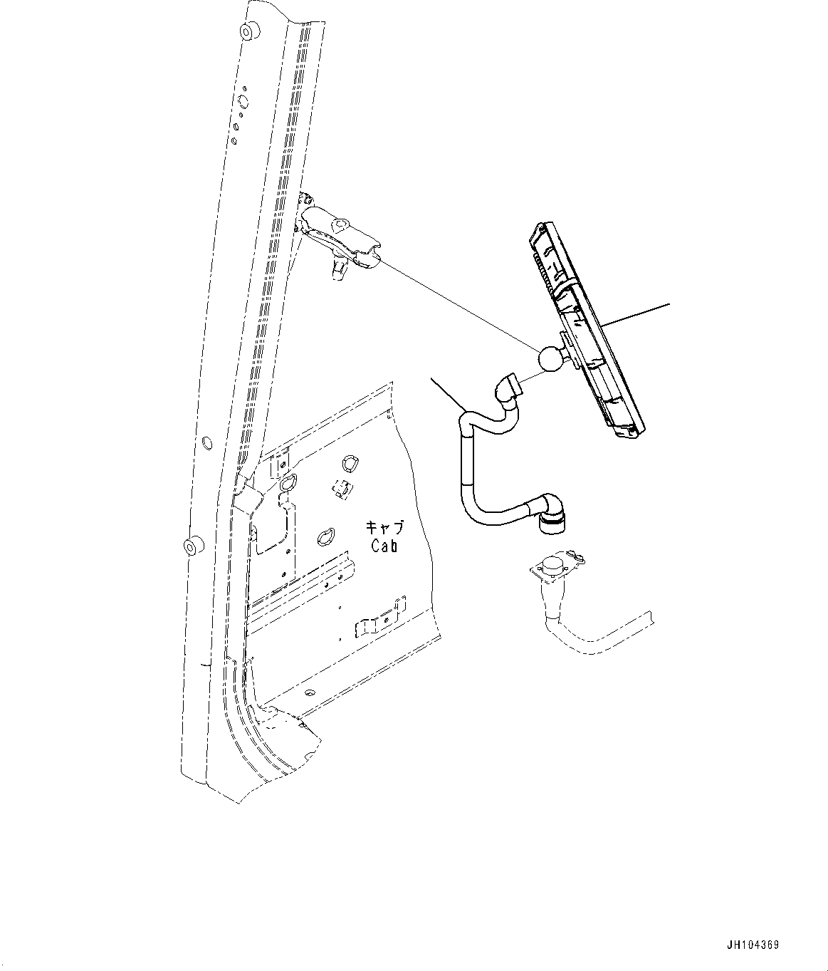 Monitor Assembly 7835-70-8000 KOMATSU