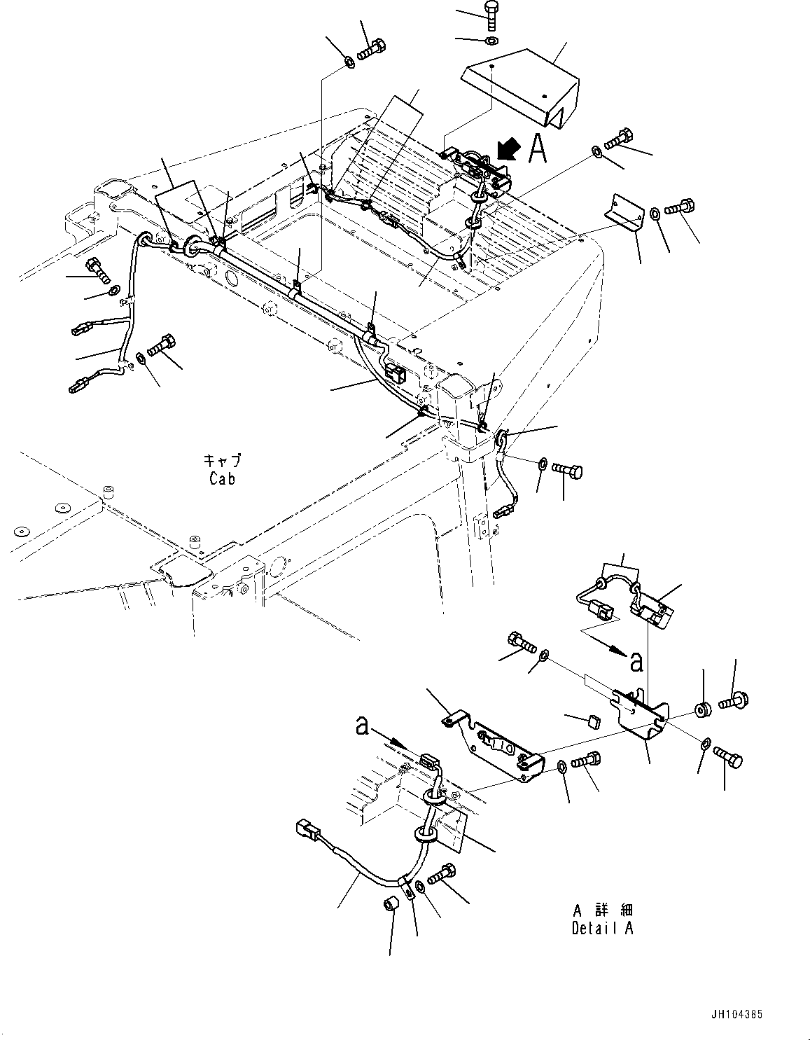 Жгут проводов 198-06-84810 KOMATSU