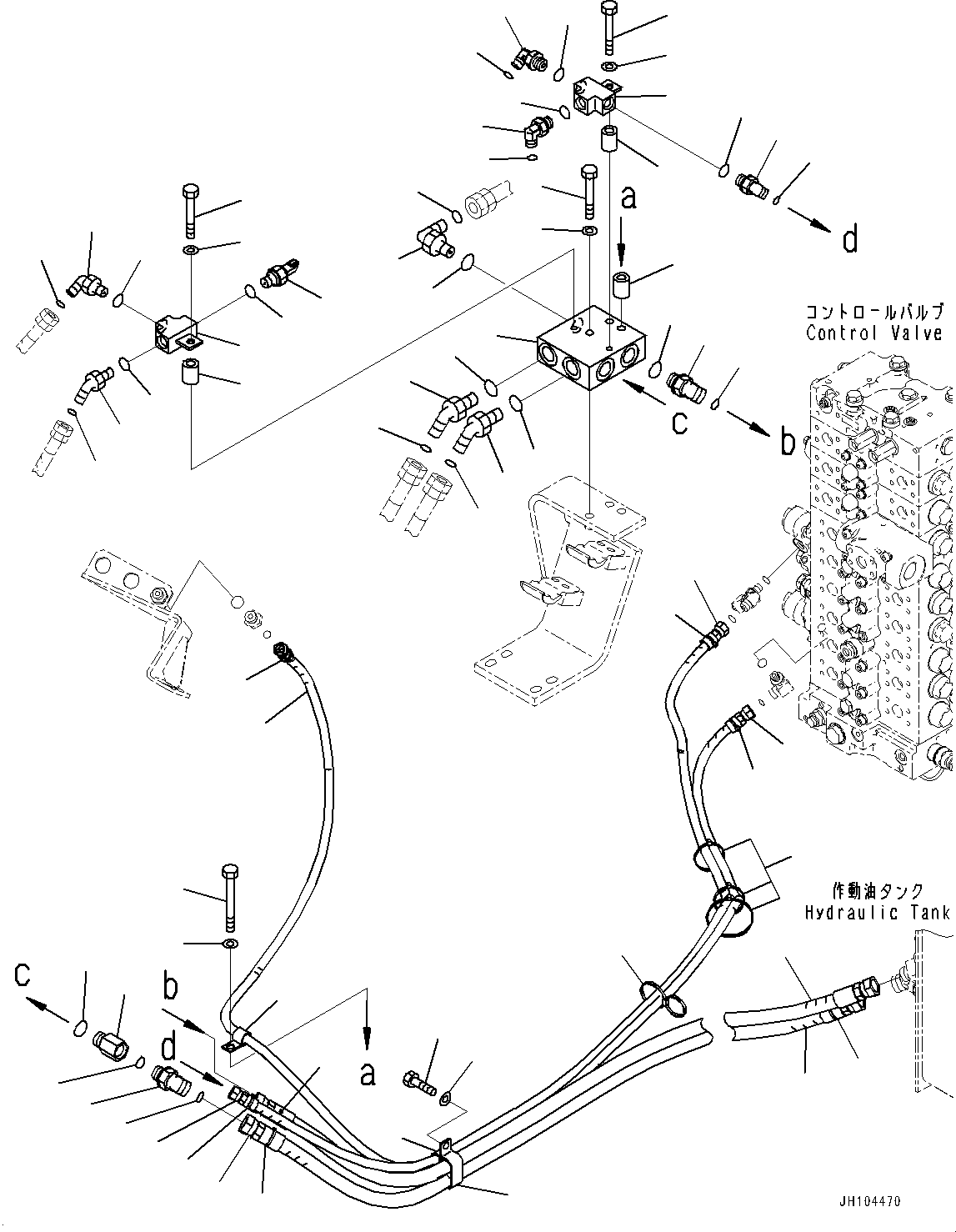 Шланг 02771-00322 KOMATSU