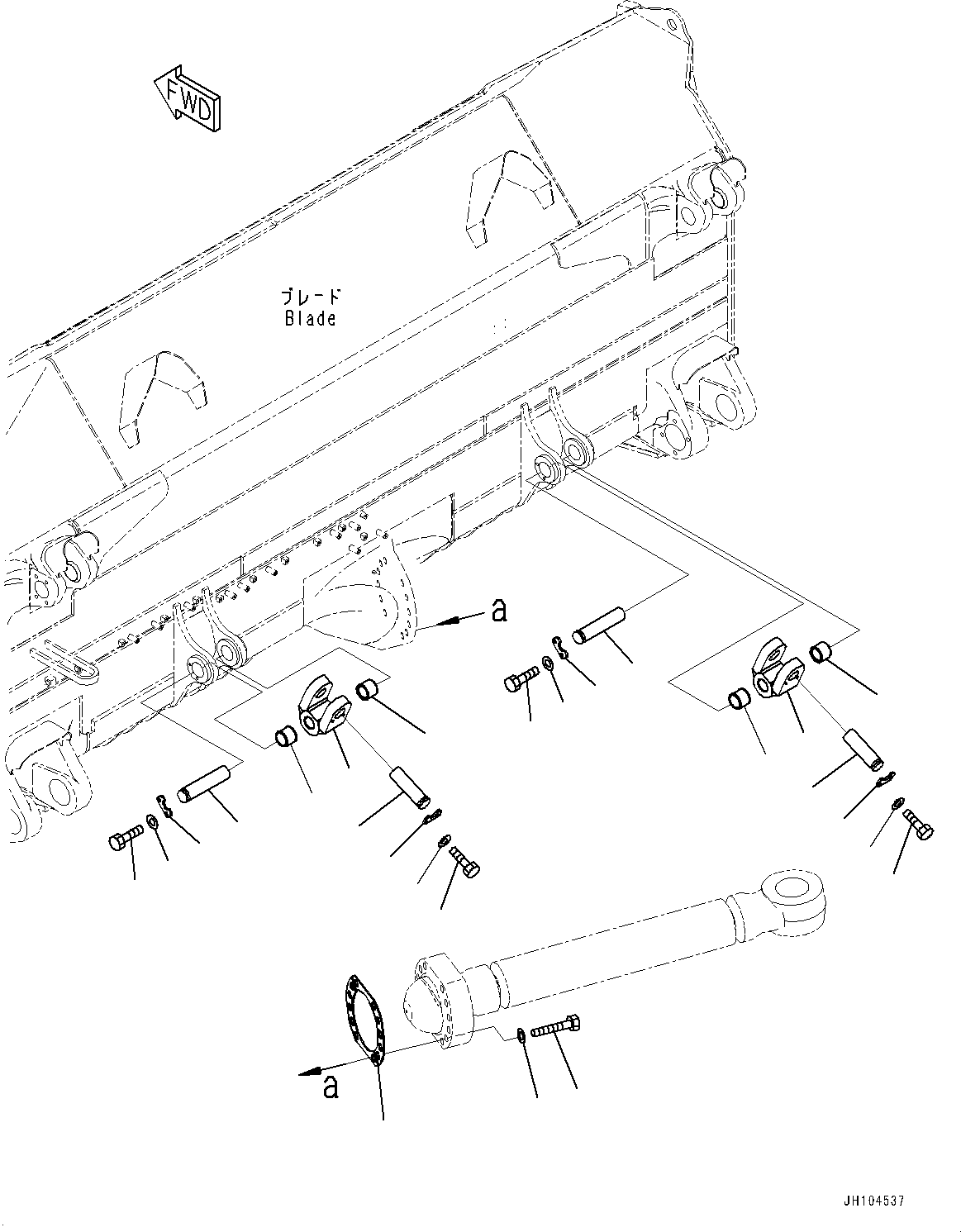 Болт 198-71-85751 KOMATSU