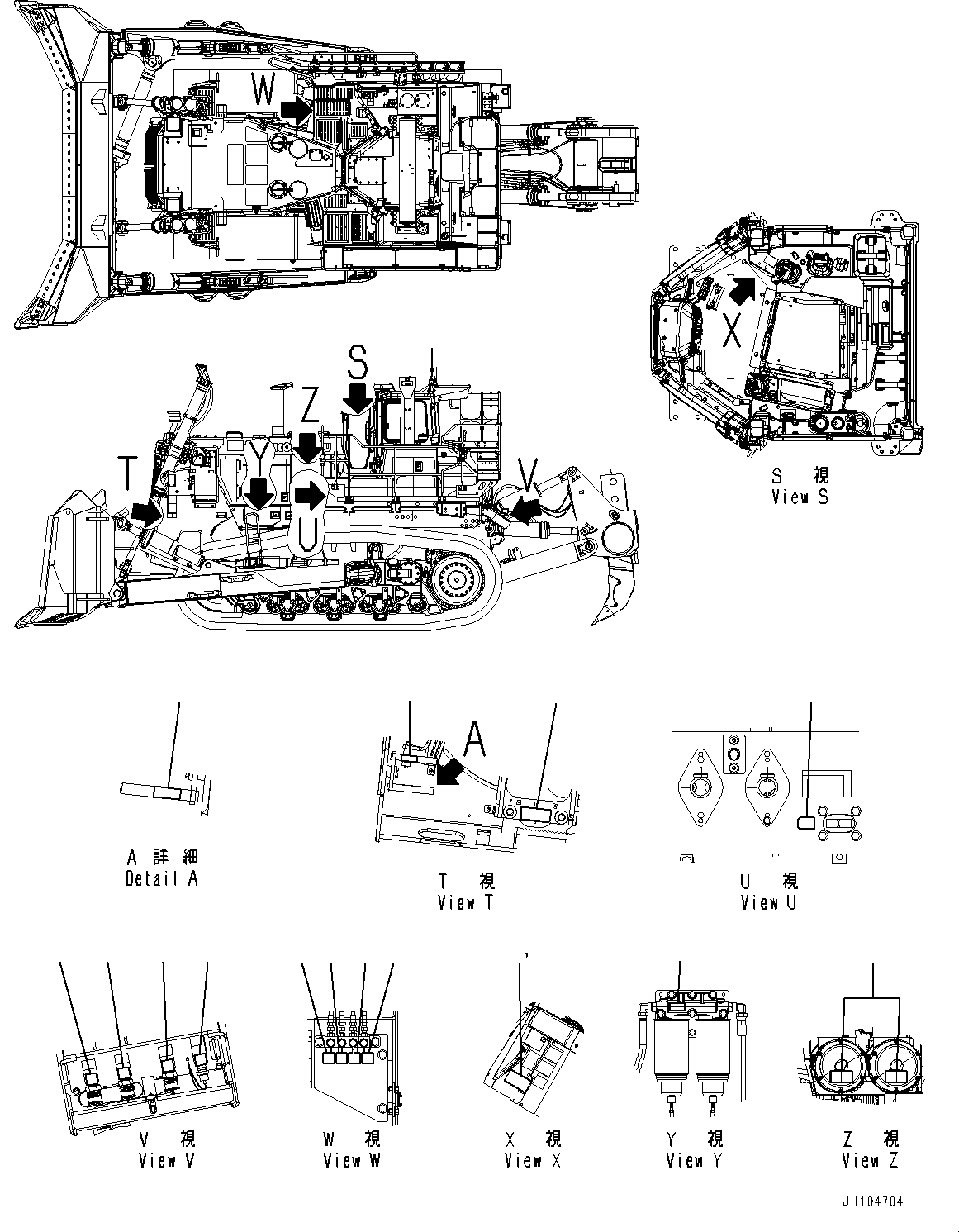 Пластина 198-98-73250 KOMATSU