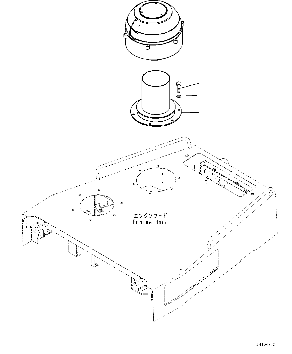 Cleaner Assembly 17A-01-41150 KOMATSU