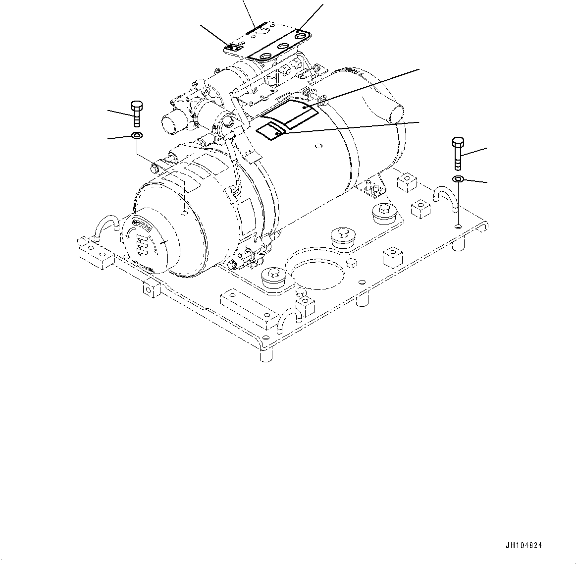 Пластина 208-00-72140 KOMATSU