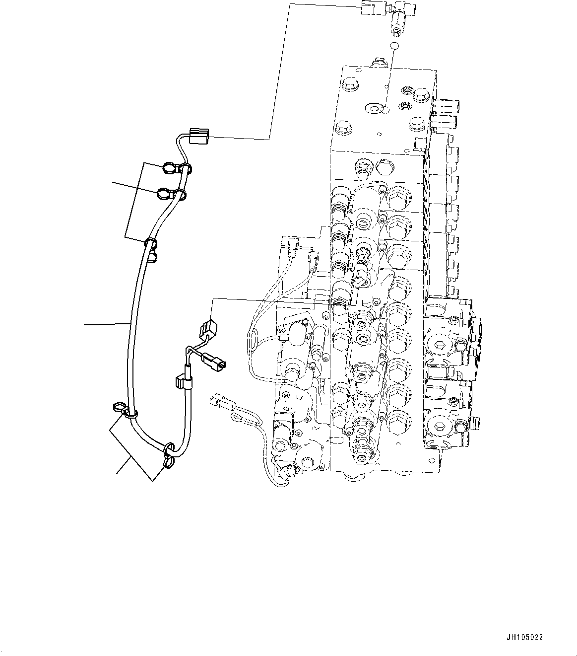 Жгут проводов 22U-06-51751 KOMATSU