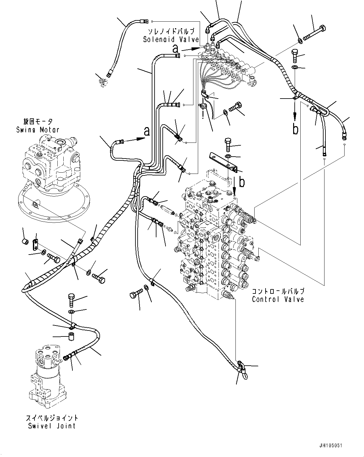Шланг 02771-102A4 KOMATSU