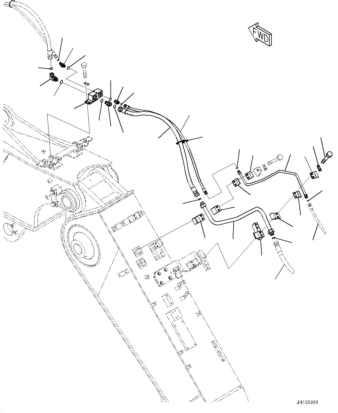 Шланг 02771-00612 KOMATSU
