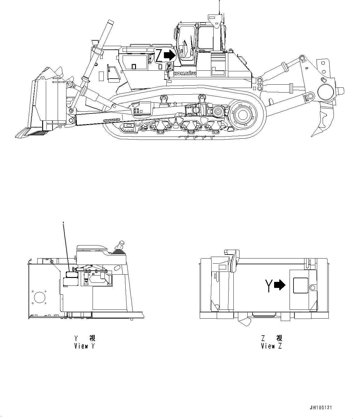 Табличка фирменная (ограниченная поставка) (09986-AC315) KOMATSU