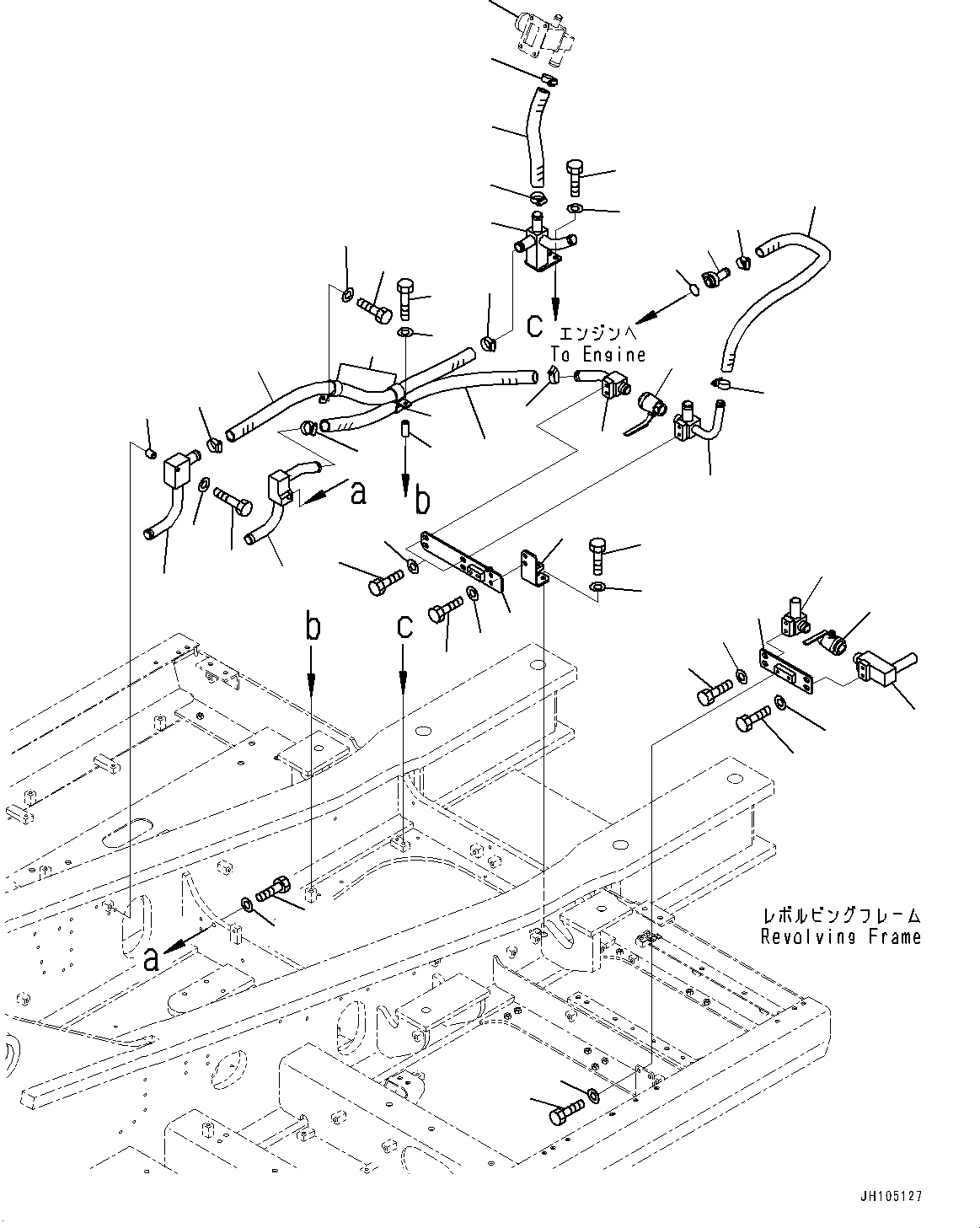 Шланг 09483-17035 KOMATSU