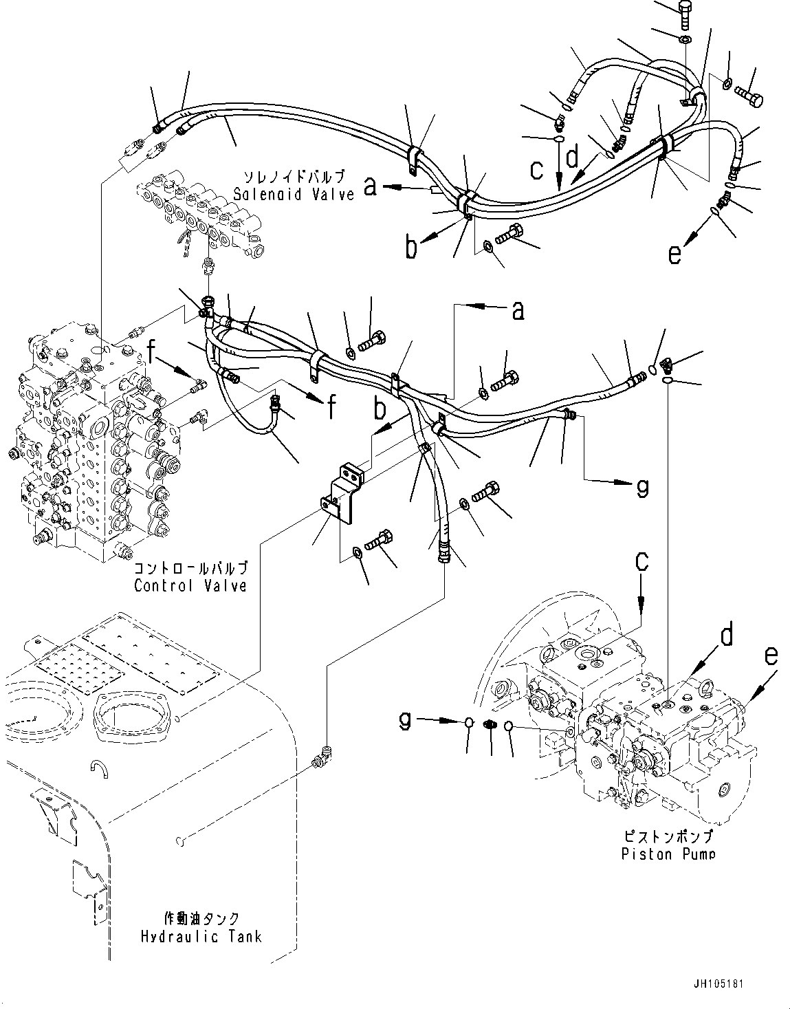 Шланг 02771-10222 KOMATSU