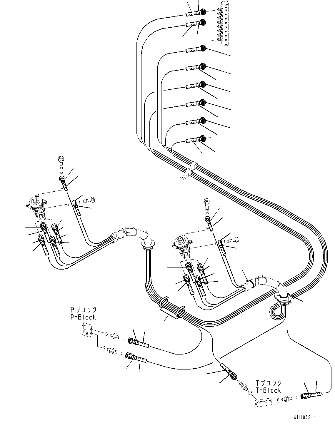 Шланг 208-62-77451 KOMATSU