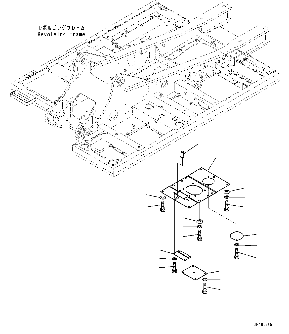 Пластина 208-54-72190 KOMATSU