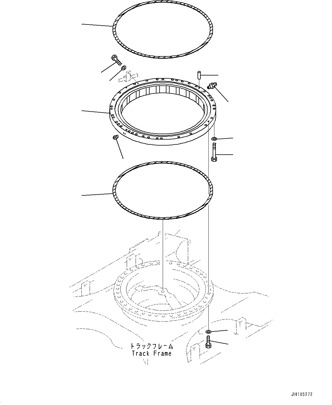 Swing Circle 208-25-00131 KOMATSU