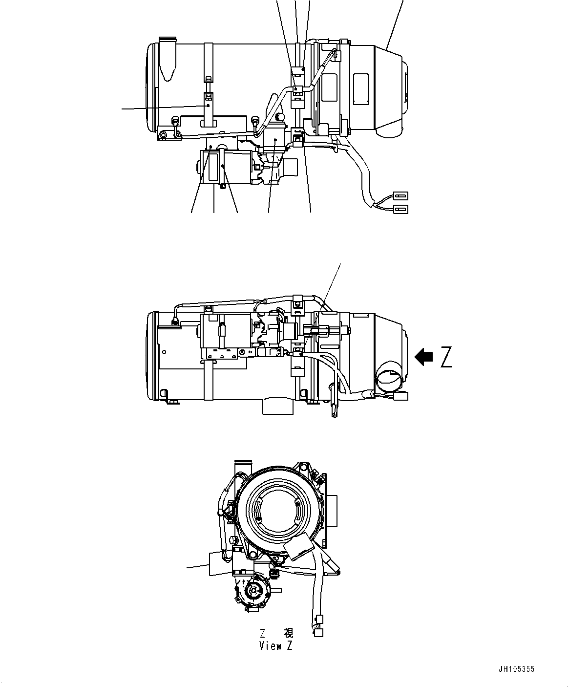 Крышка ET221000400600 KOMATSU
