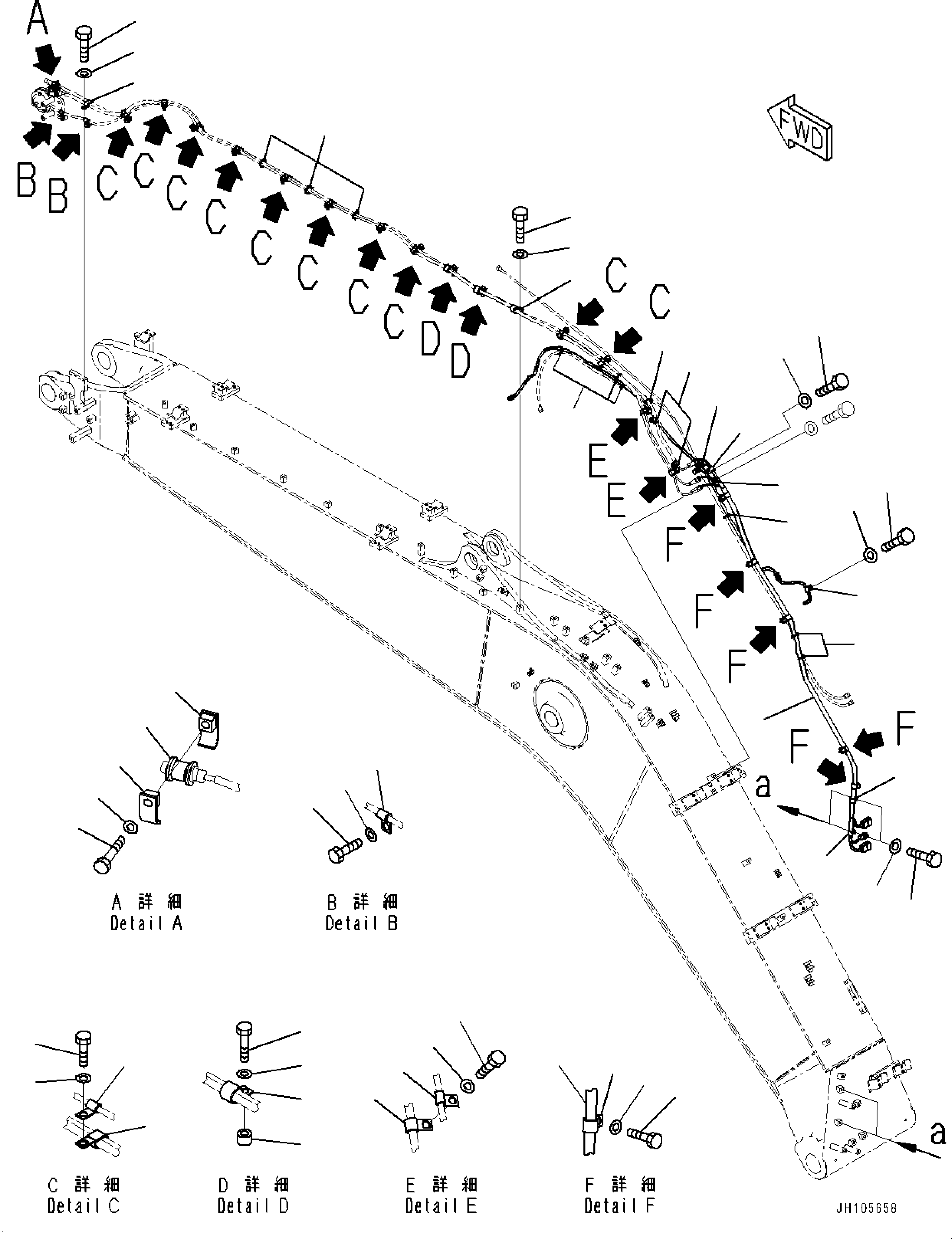 Жгут проводов 2A5-06-28830 KOMATSU