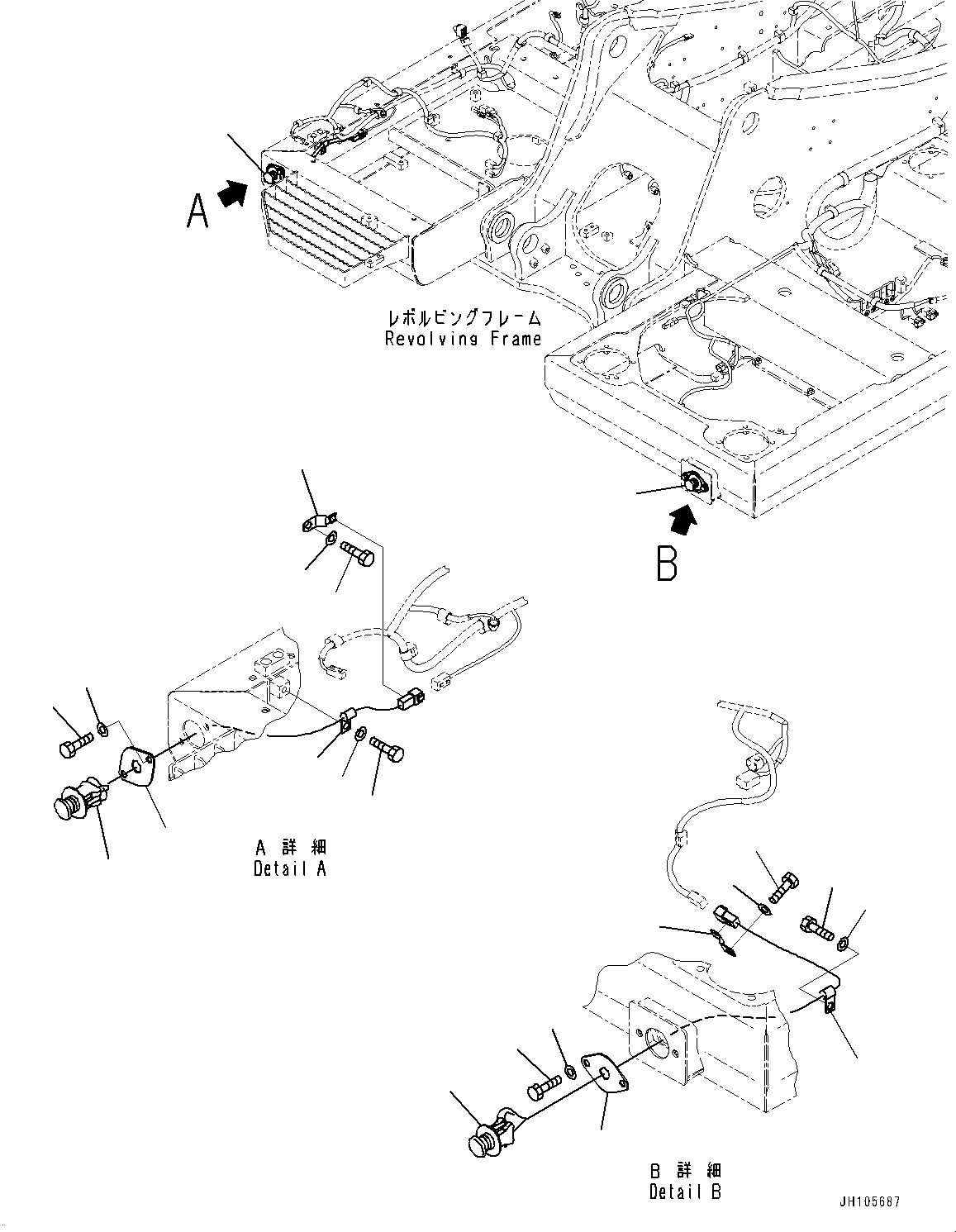 Жгут проводов 208-06-25562 KOMATSU