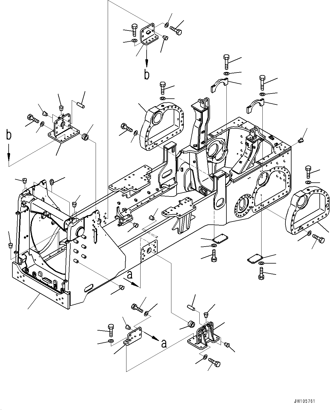 Палец 196-50-11190 KOMATSU