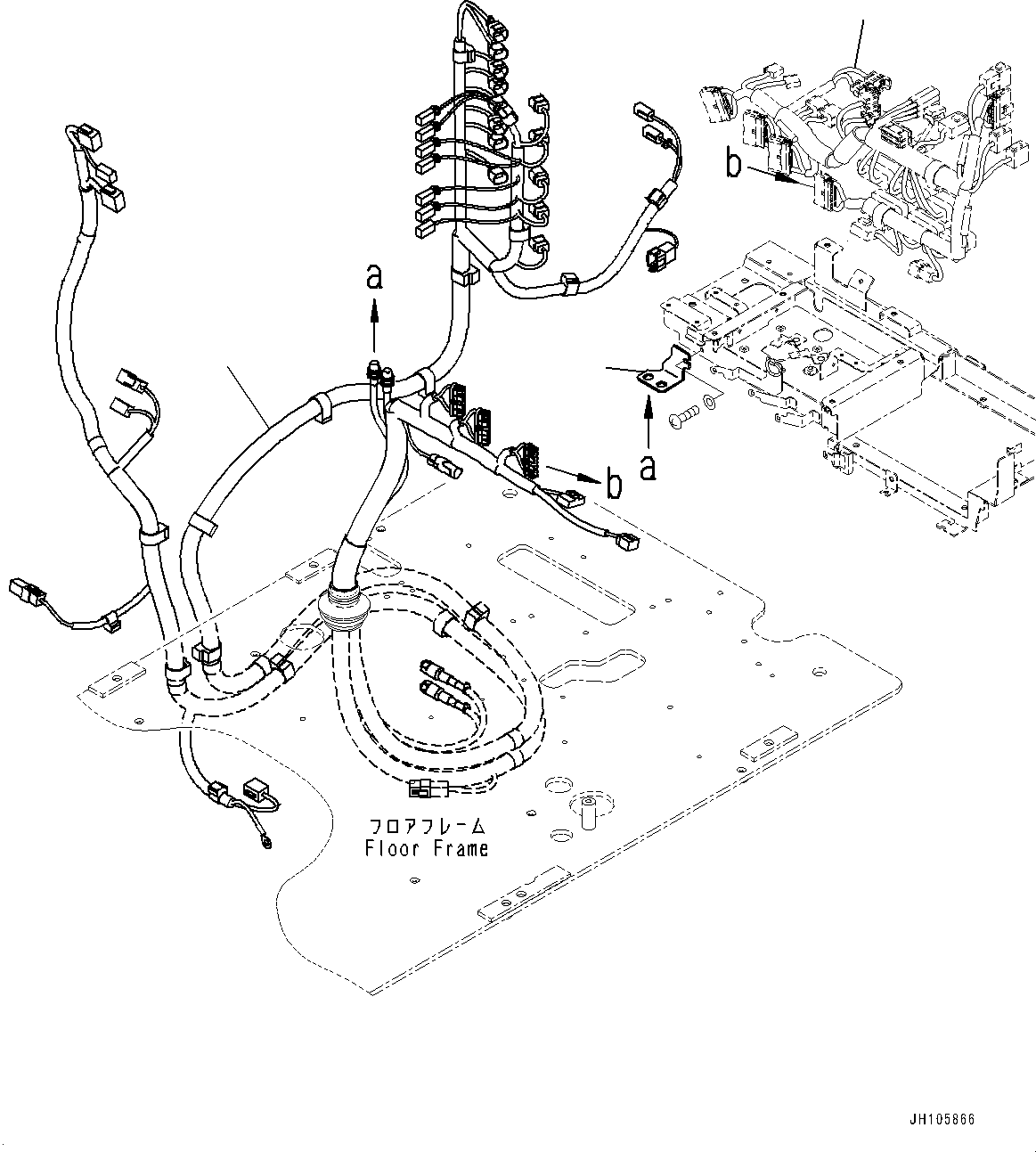 Жгут проводов 2A5-06-28850 KOMATSU