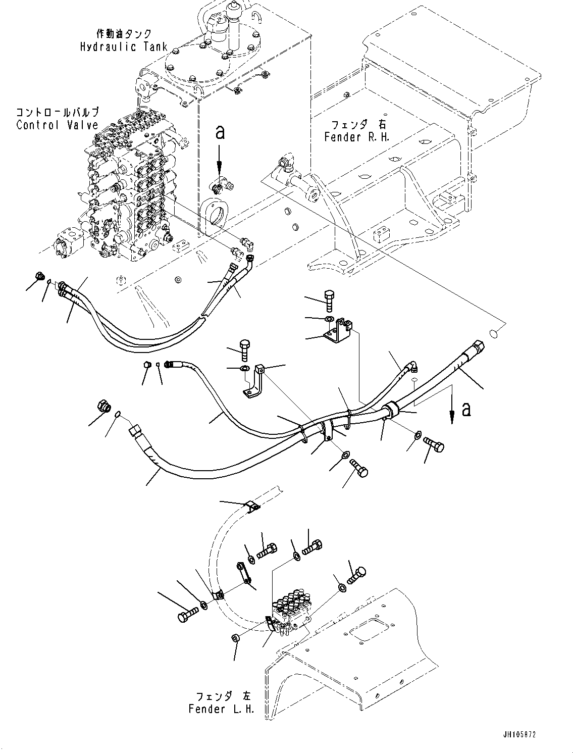 Шланг 02772-00314 KOMATSU