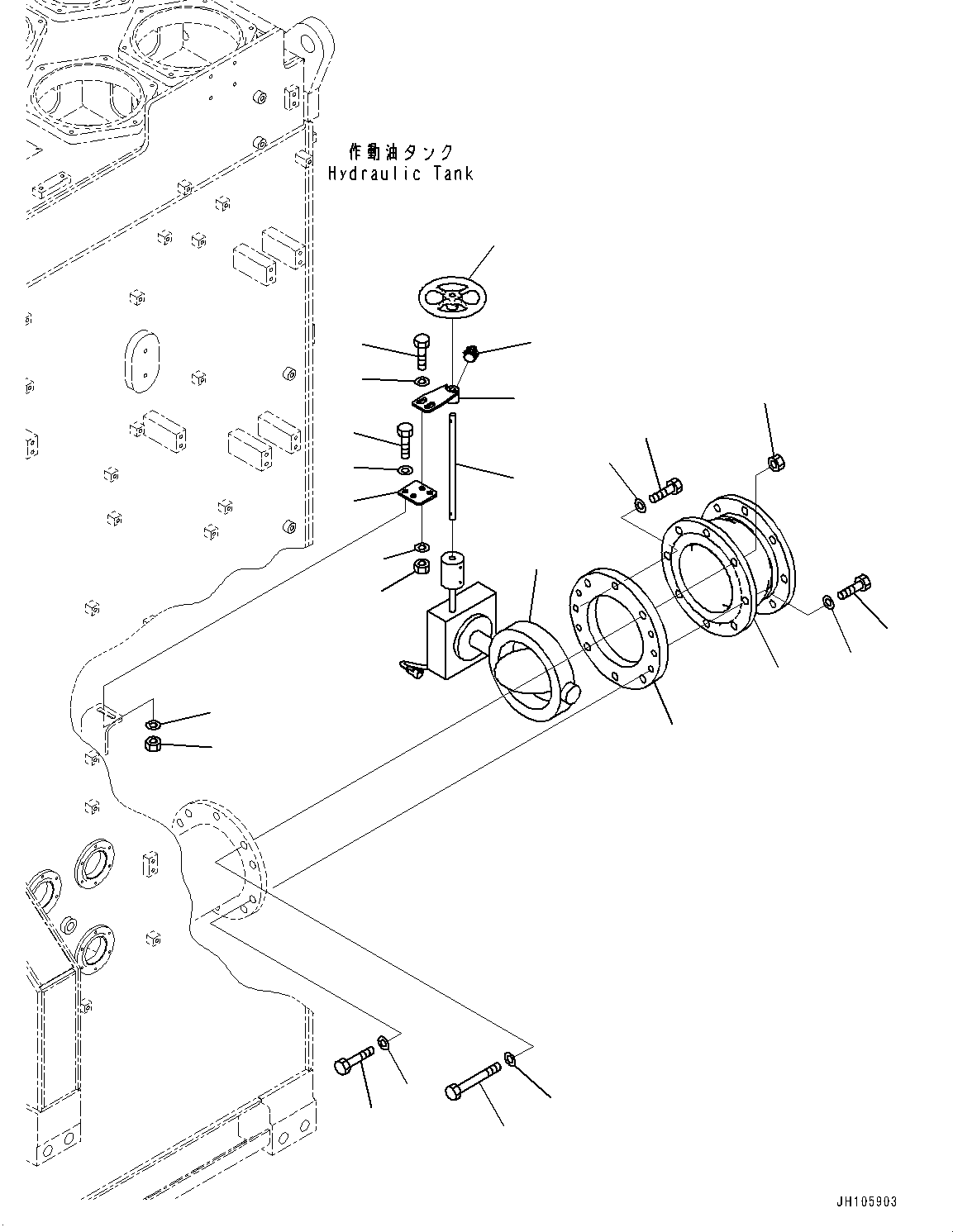 Ниппель DM350-562-99 KOMATSU
