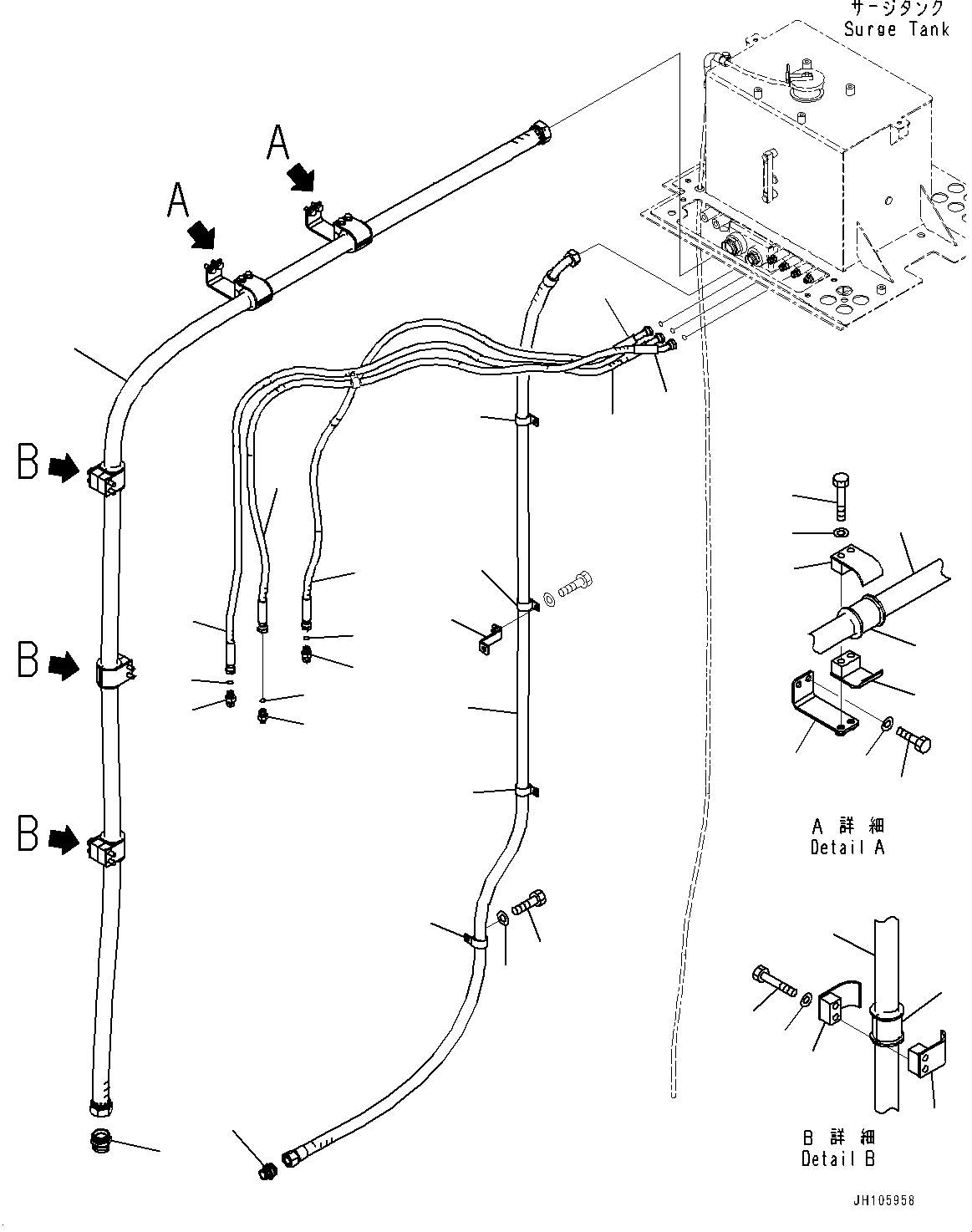 Шланг 02773-00422 KOMATSU