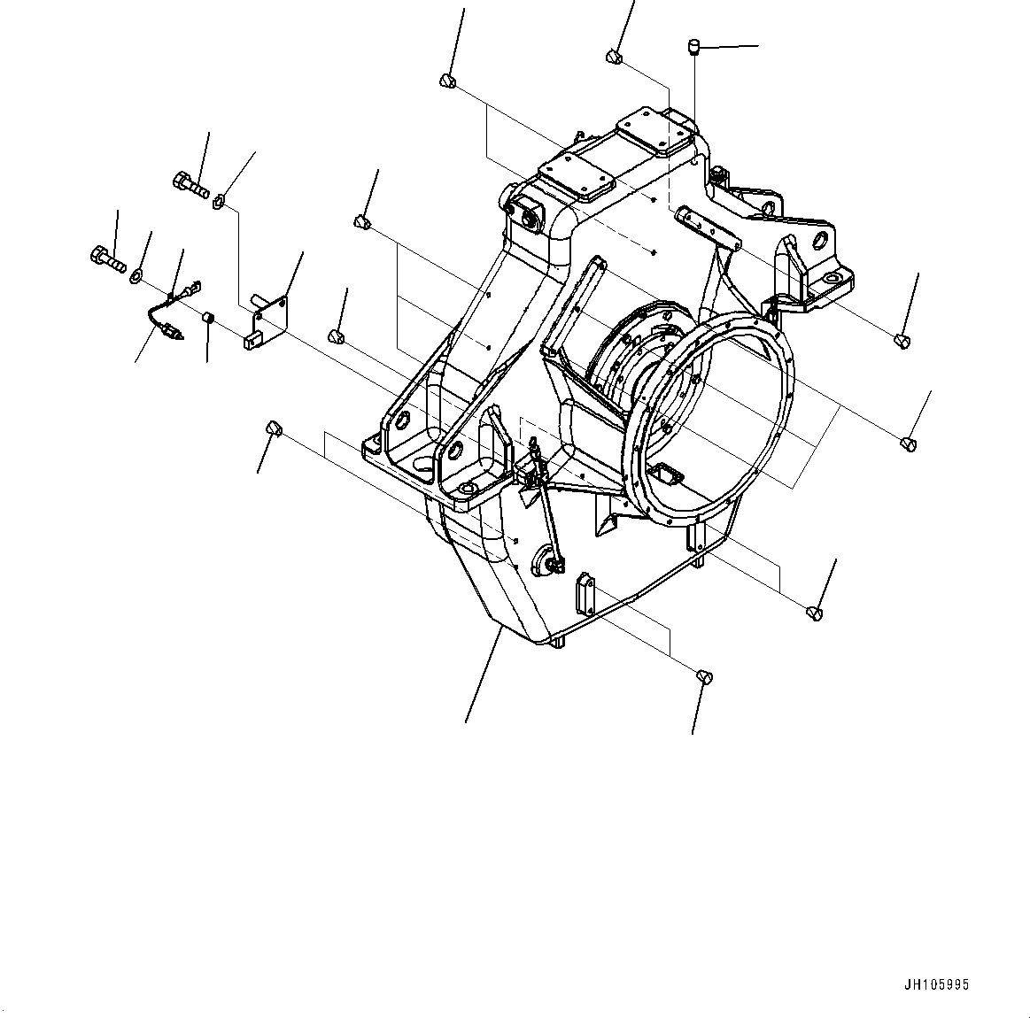 Датчик температуры DM950-847-40 KOMATSU