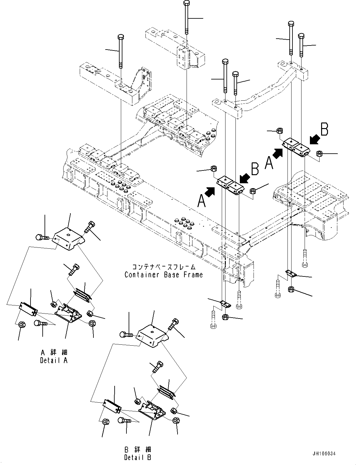 Амортизатор DM896-672-40 KOMATSU