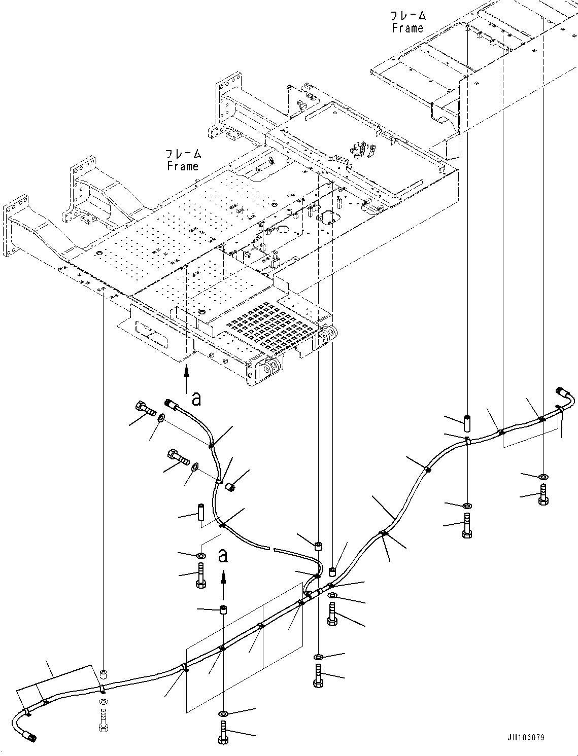 Жгут проводов 2A2-06-21551 KOMATSU