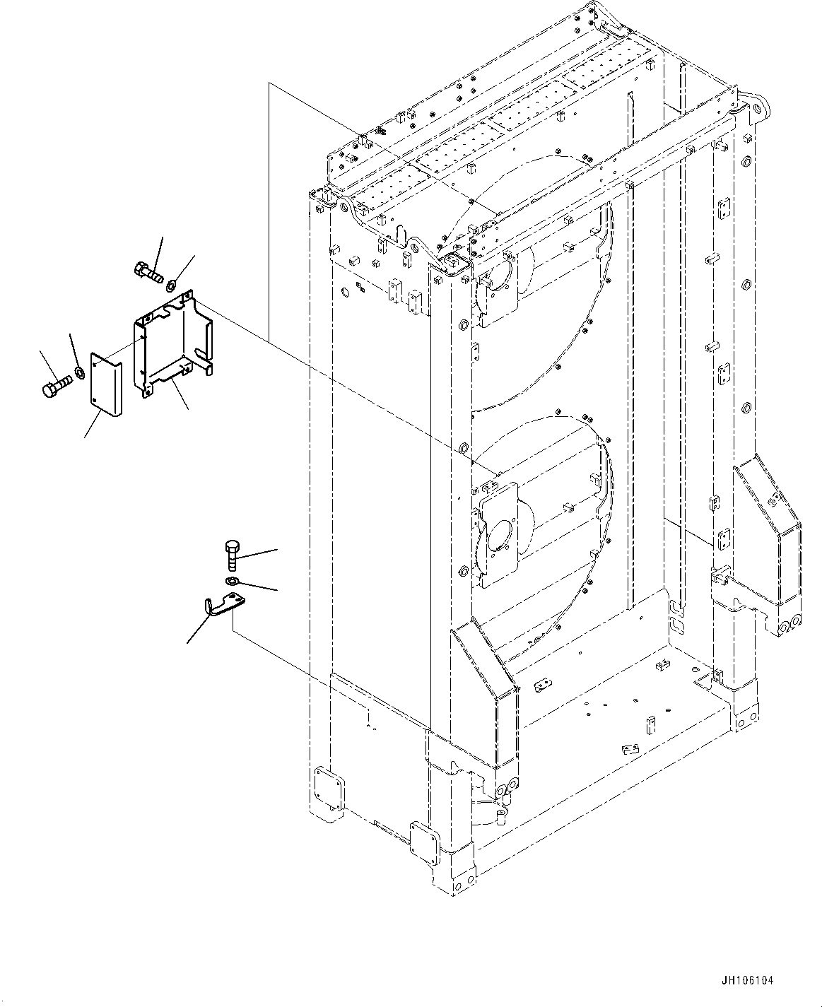 Пластина 2A2-03-22971 KOMATSU