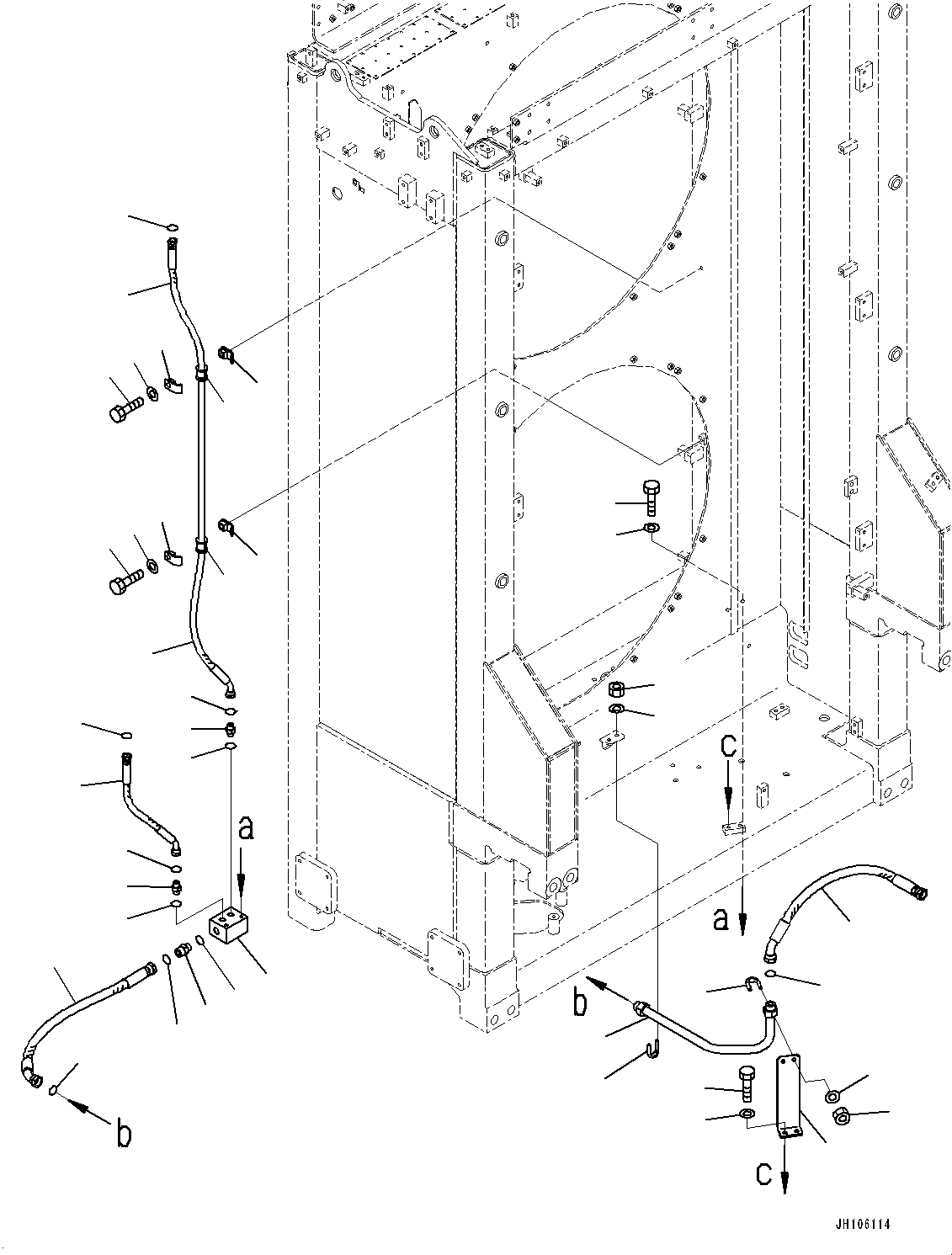 Шланг 02773-004A4 KOMATSU