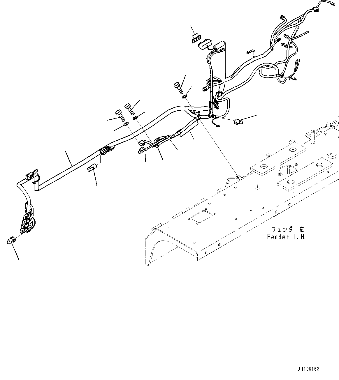 Жгут проводов 17A-06-63721 KOMATSU