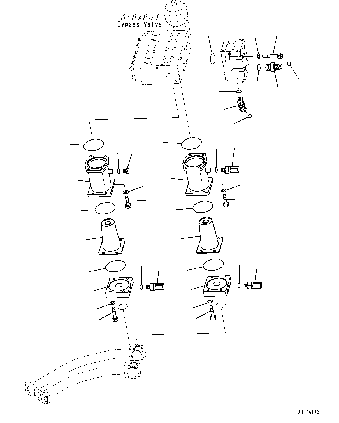 Фланец 2A2-62-21360 KOMATSU