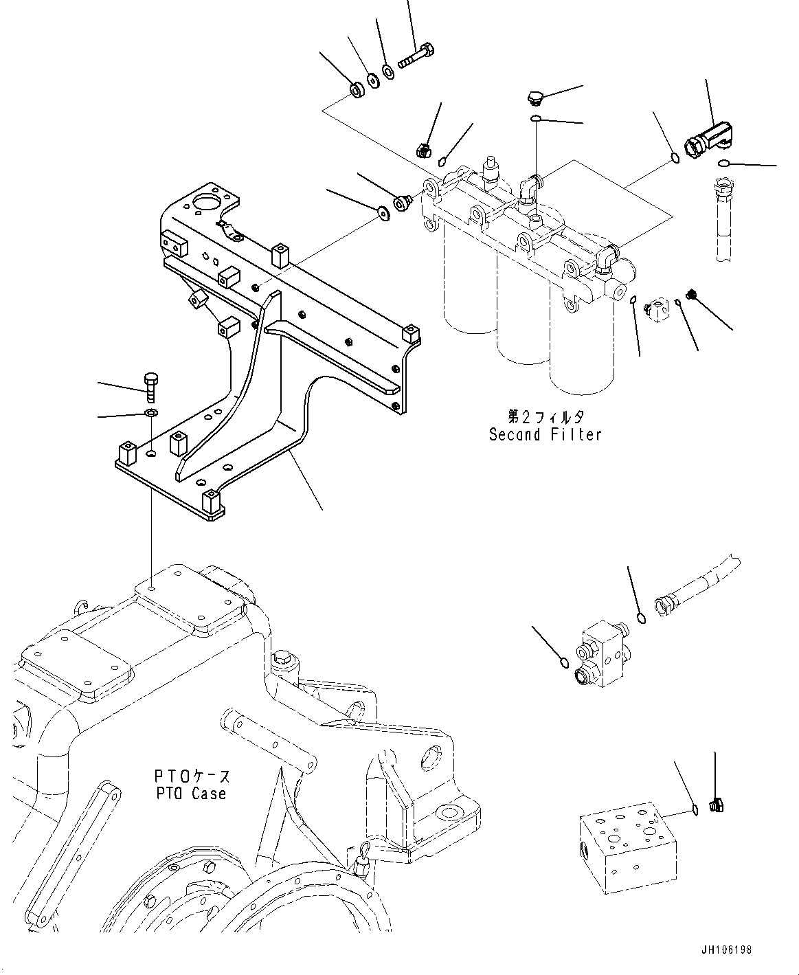 Damper, Vibration DM999-961-40 KOMATSU
