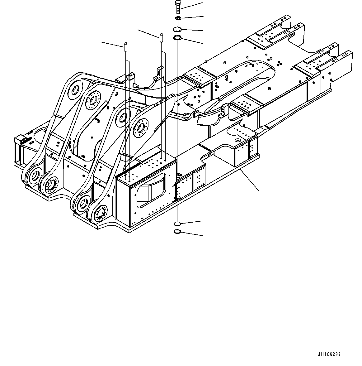 Прокладка 2A2-46-21460 KOMATSU