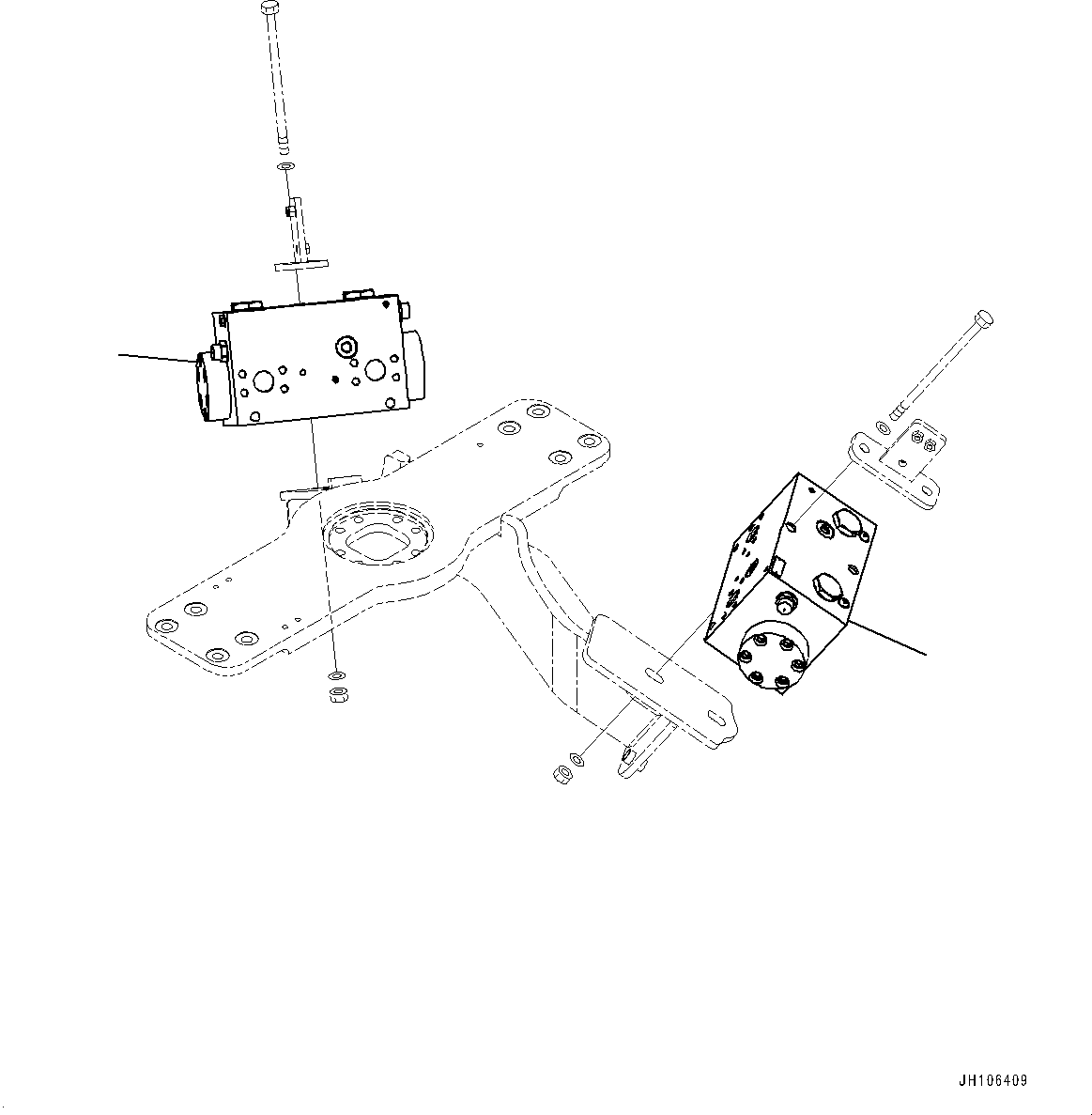 Клапан в сборе 2A2-30-25580 KOMATSU