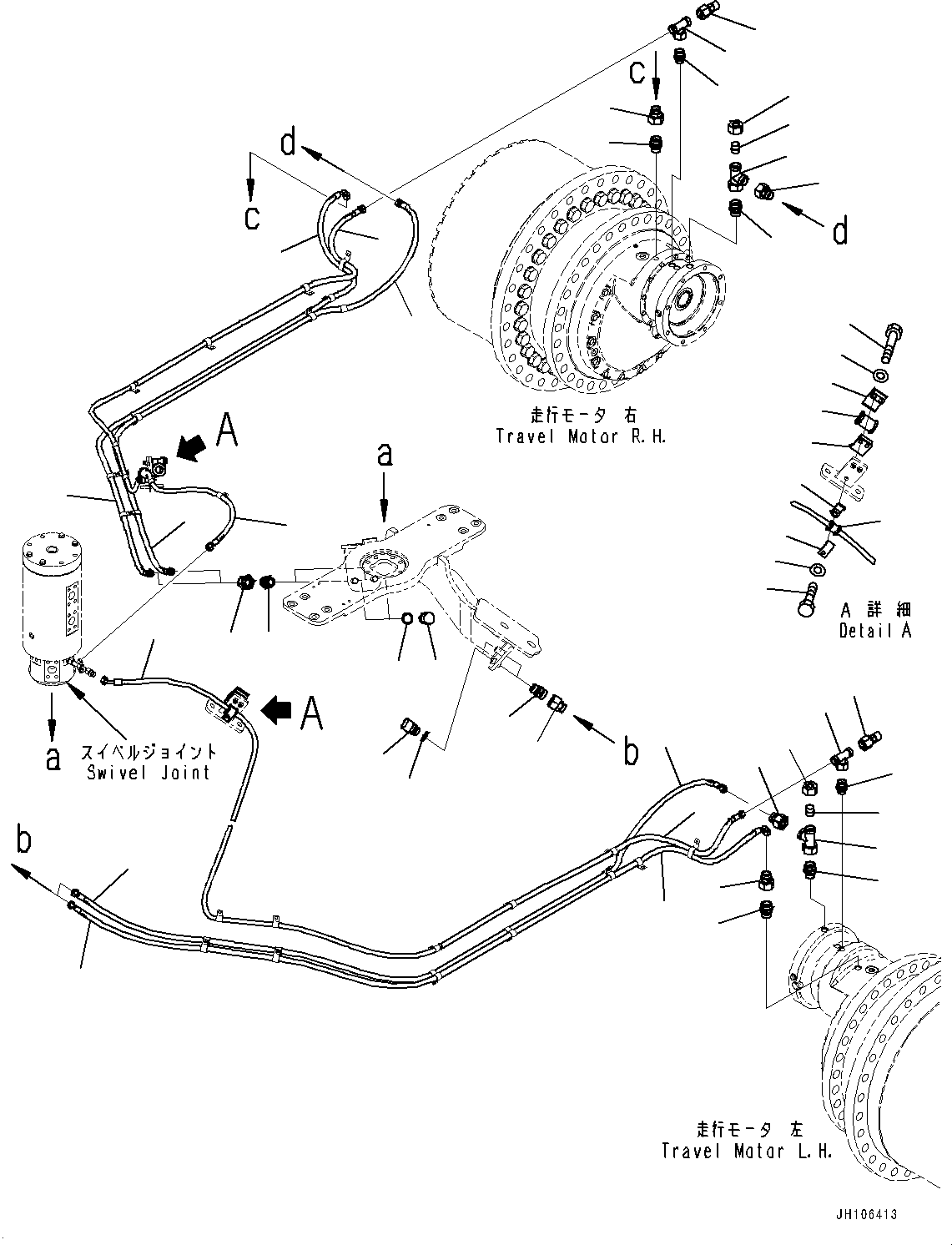 Шланг 2A2-30-25481 KOMATSU