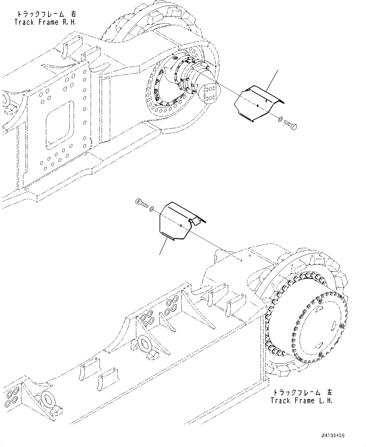 Крышка 2A2-30-22391 KOMATSU