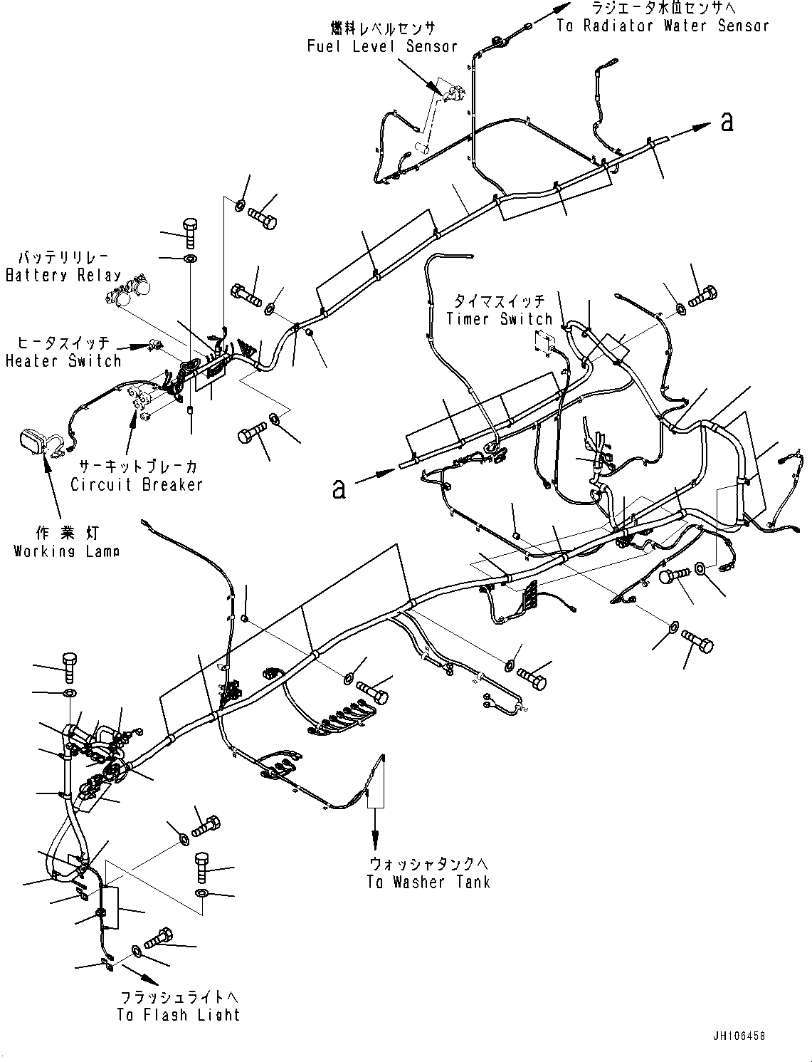Жгут проводов 21N-06-41473 KOMATSU