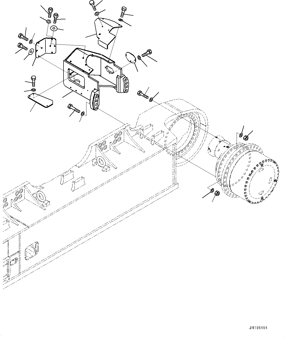 Пластина 2A2-30-23530 KOMATSU